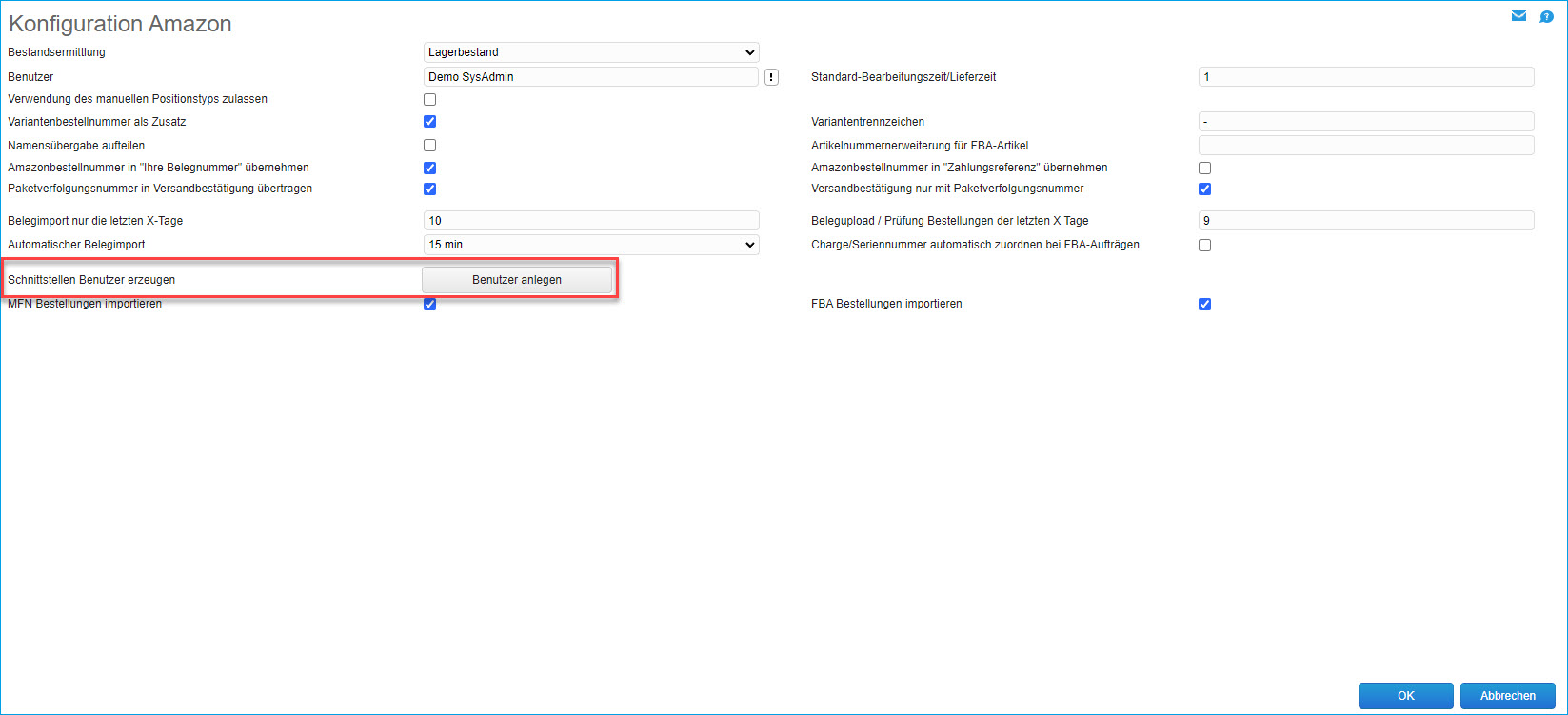 Amazon-Schnittstelle (SP-API) einrichten und nutzen 0