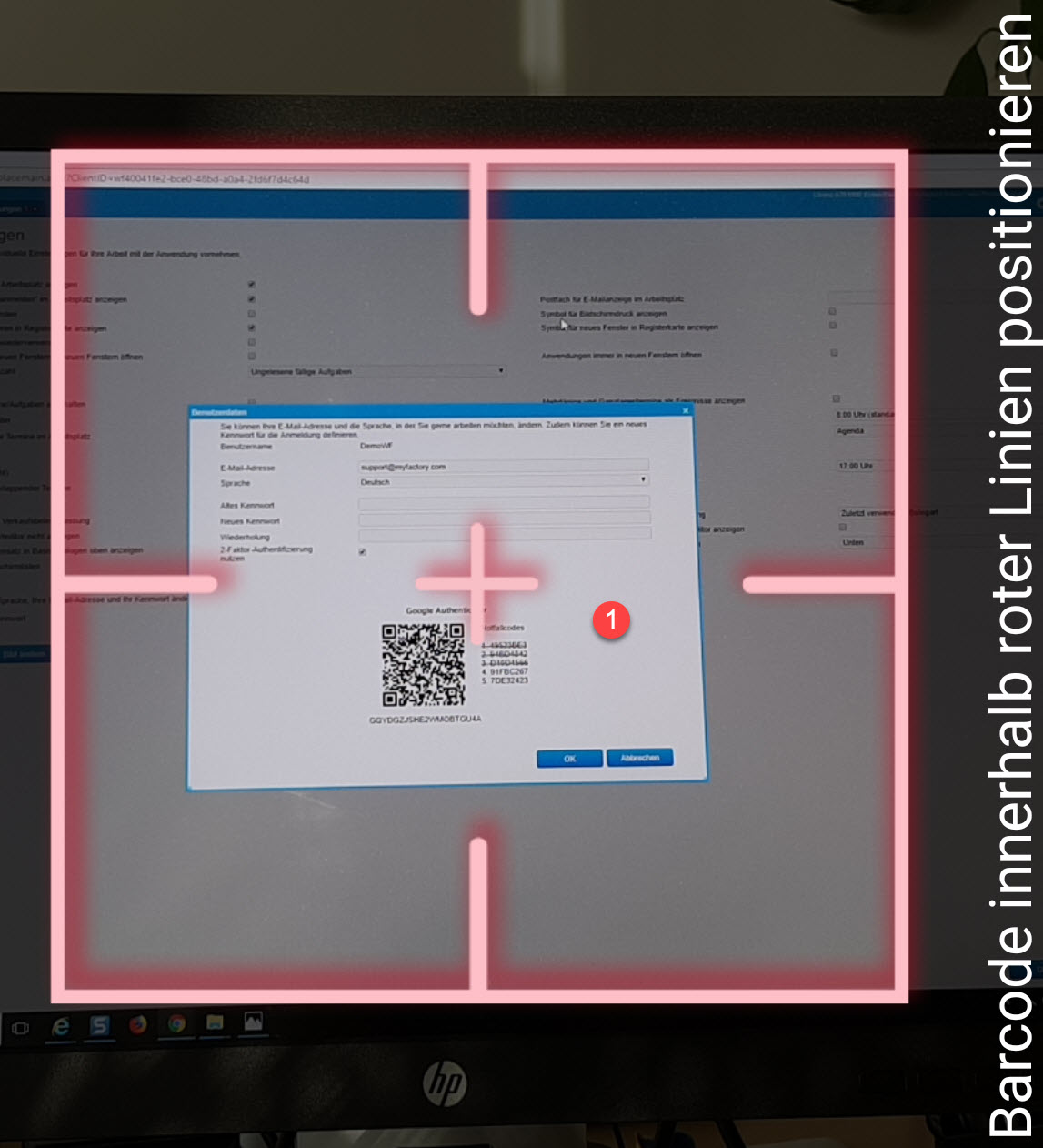 Sicherheit: So nutzen Sie die Zwei-Faktor-Authentifizierung in der myfactory 7