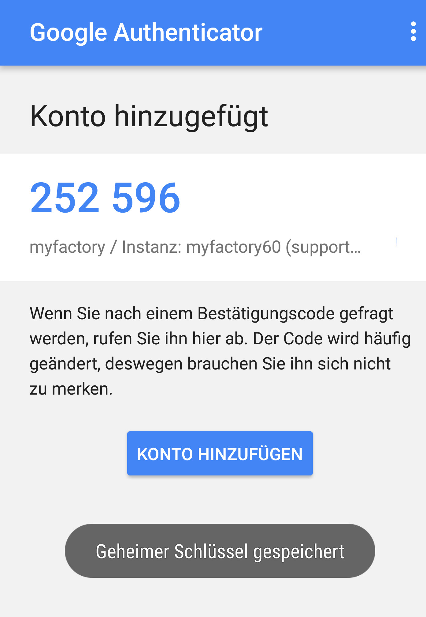 Sicherheit: So nutzen Sie die Zwei-Faktor-Authentifizierung in der myfactory 9