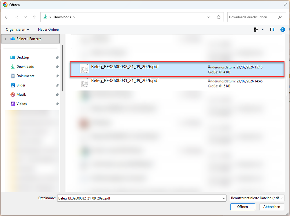 AI-Microservices: So einfach nutzen Sie den AI-Wareneingangsimport in Myfactory.Phone 4
