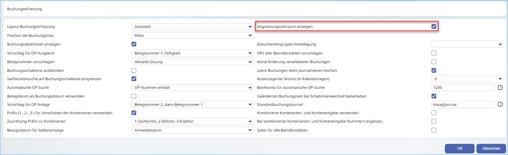 Die Buchungserfassung 23