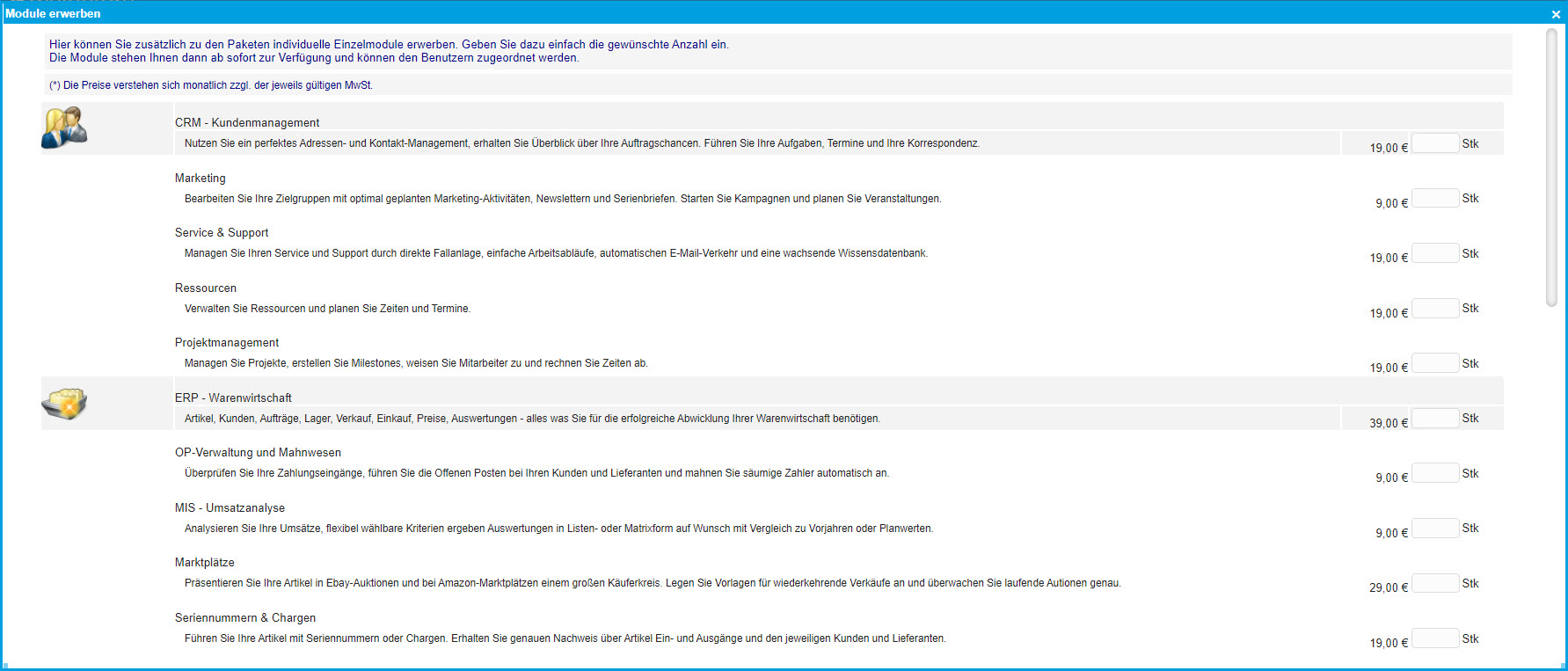 Abo-Verwaltung 1