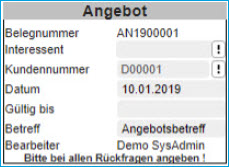 Register Belegverarbeitung 6