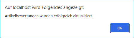 Artikelbewertungen aktualisieren 1