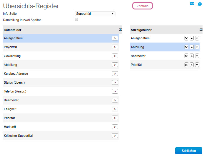 Übersichts-Register 0