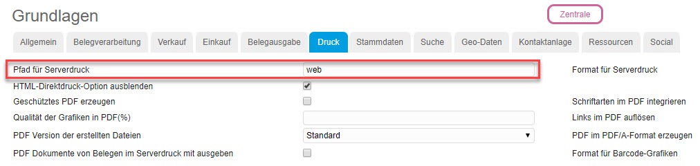 Serverdruck-Transferdienst 0