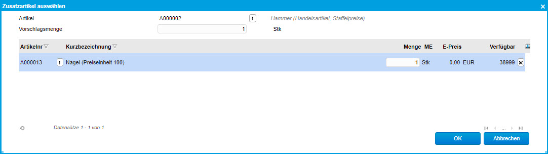 Register Einkauf 5
