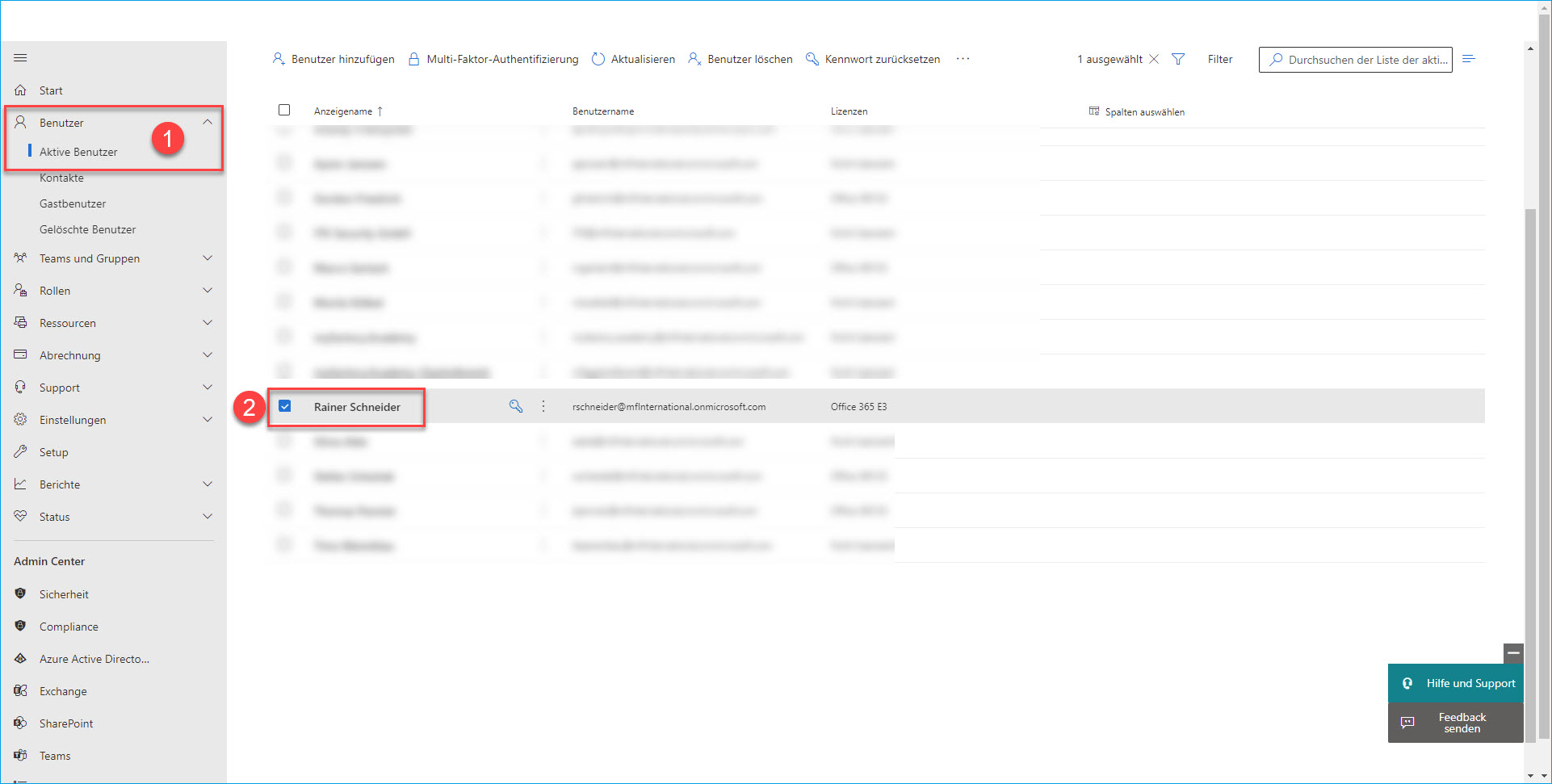 Meine Postfächer 17
