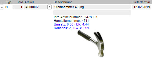 Register Verkauf 14