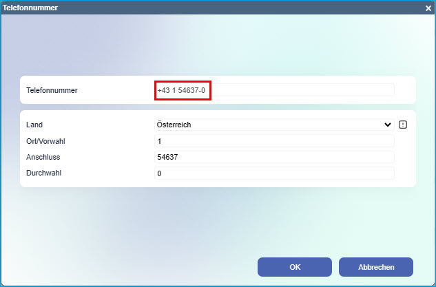 Register Stammdaten 6
