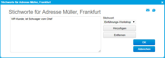 Register Notizen/Stichworte 2