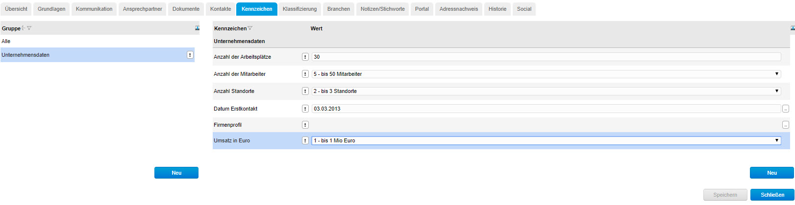 Register Kennzeichen 0