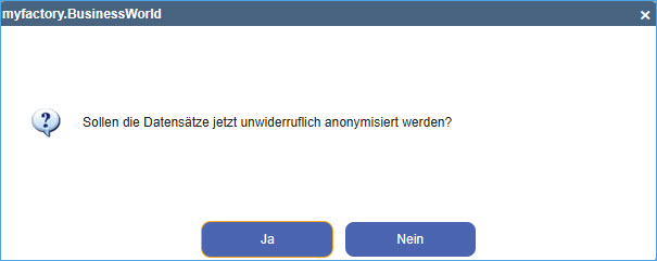 Adressen anonymisieren 3