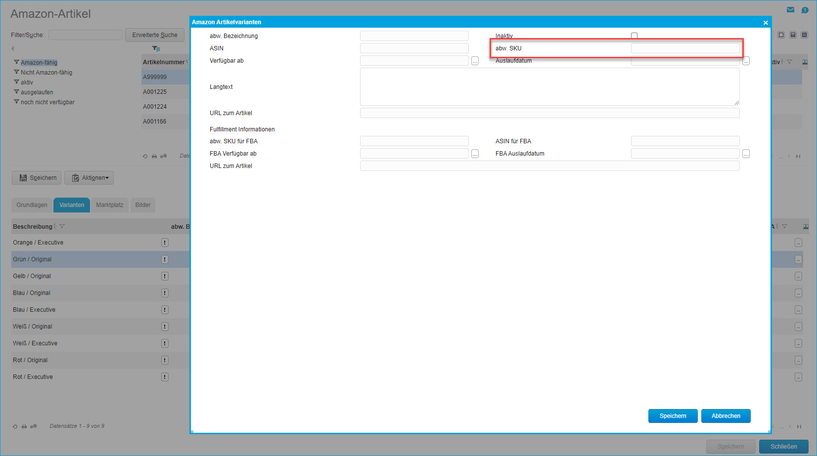 Amazon-Schnittstelle (SP-API) einrichten und nutzen 16