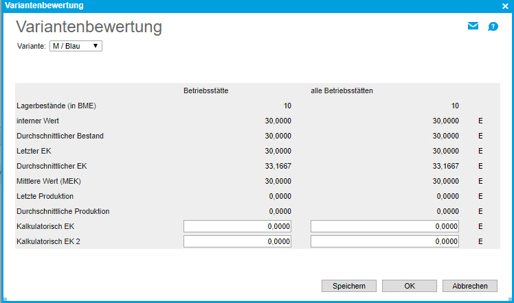 Register Bestände 5
