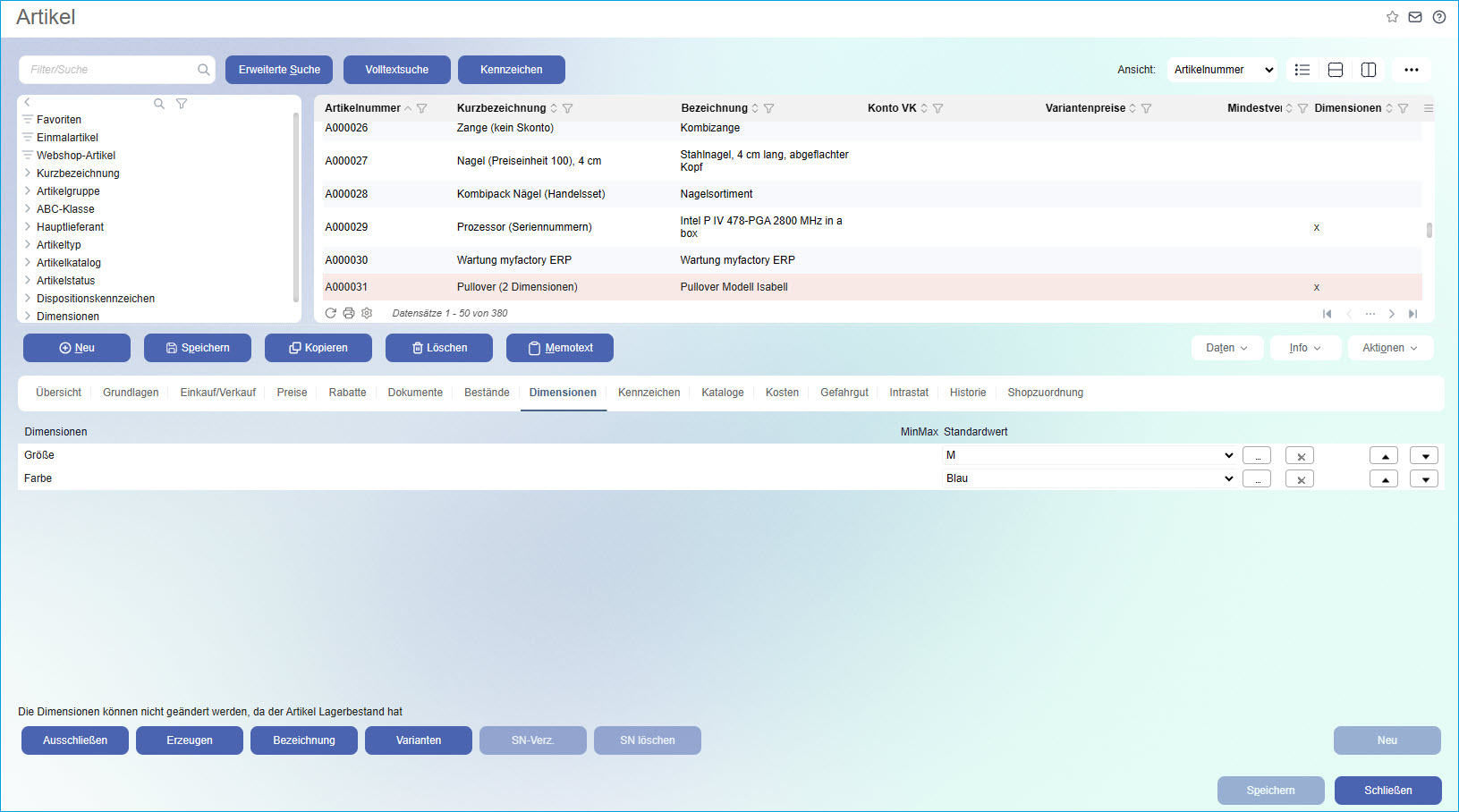 Register Dimensionen 0