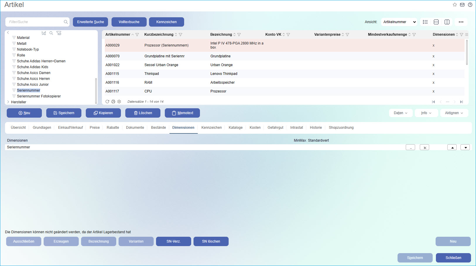 Register Dimensionen 2