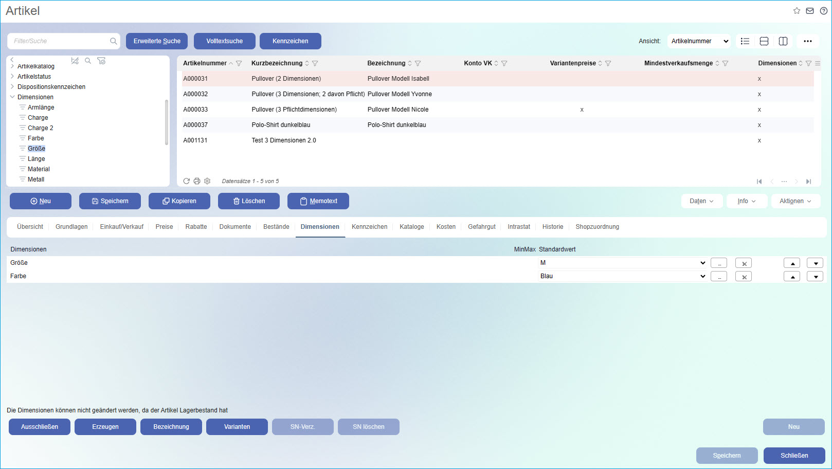Register Dimensionen 3