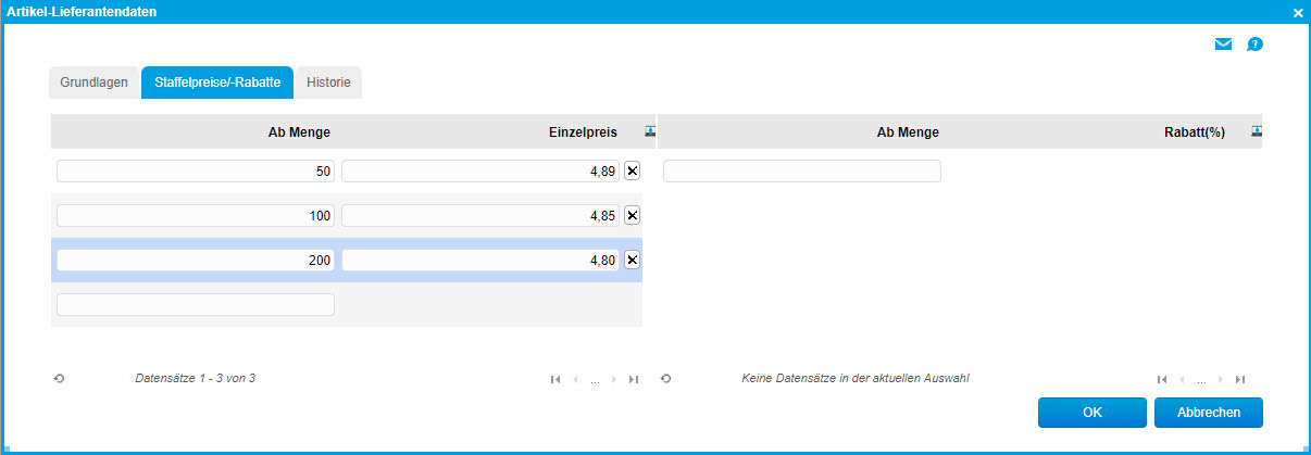 Schaltfläche Daten 11