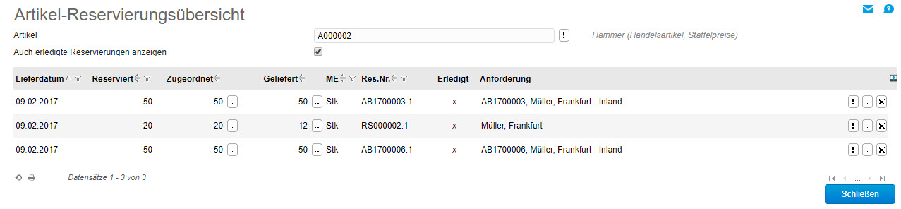 Schaltfläche Info 16