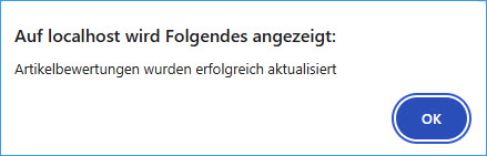 Artikelbewertungen aktualisieren 1