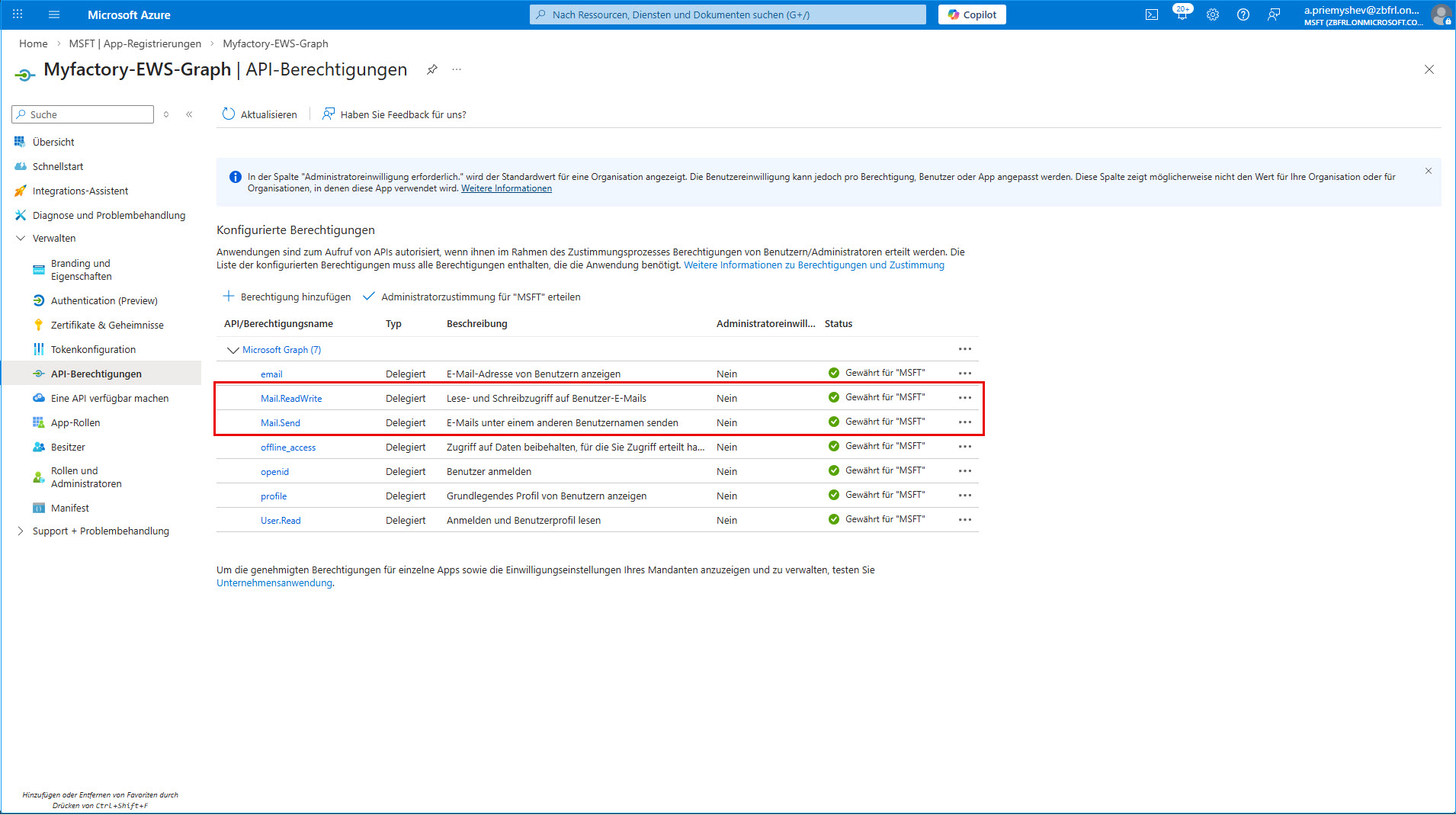 Meine Postfächer 95