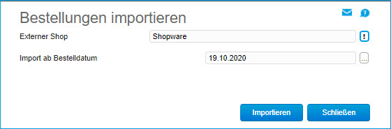 Bestellübersicht 1