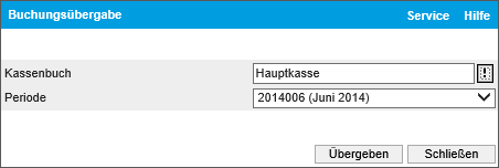 Buchungsübergabe 0