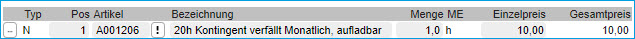 Wie werden Zeitkontingente angelegt und aufgeladen? 1