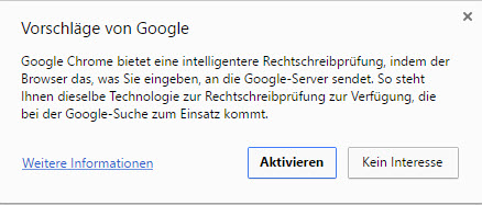 Rechtschreibkorrektur aktivieren und konfigurieren 4