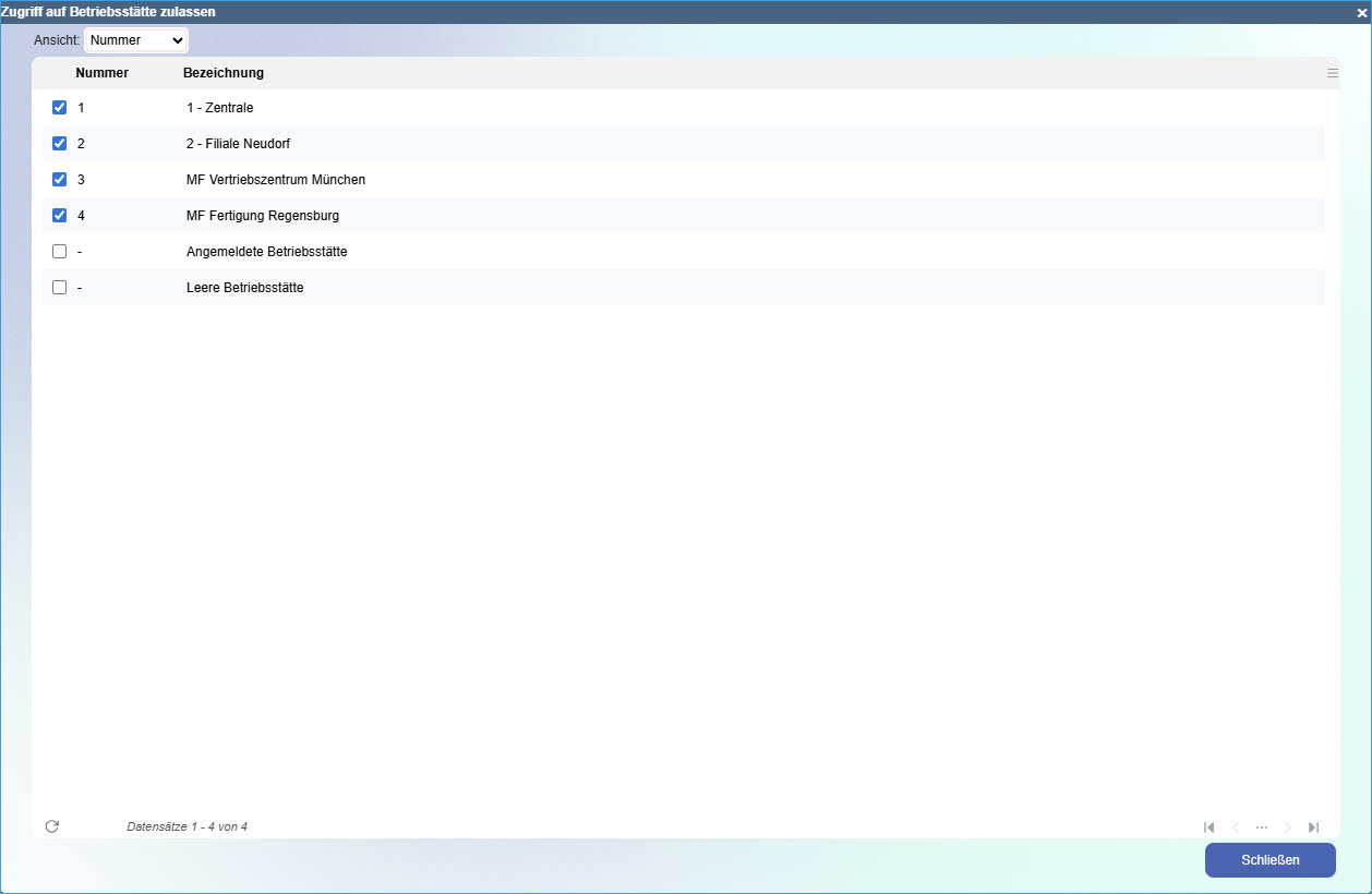 Datensatzberechtigungen 6