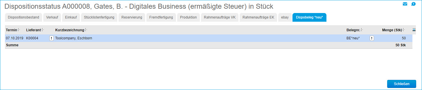 Schaltfläche Info 9