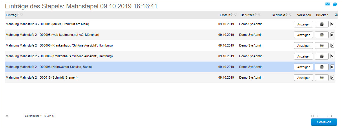 Stapeldruck 2