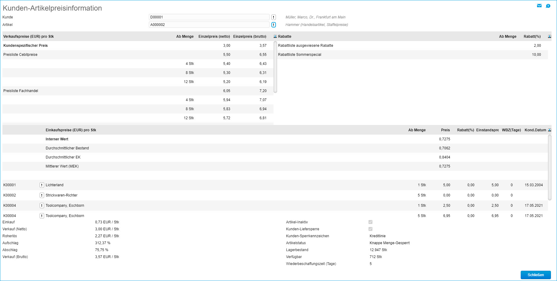 Schaltfläche Info 17
