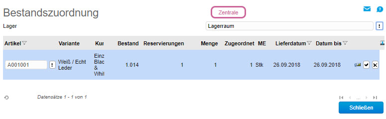 Reservierung 5