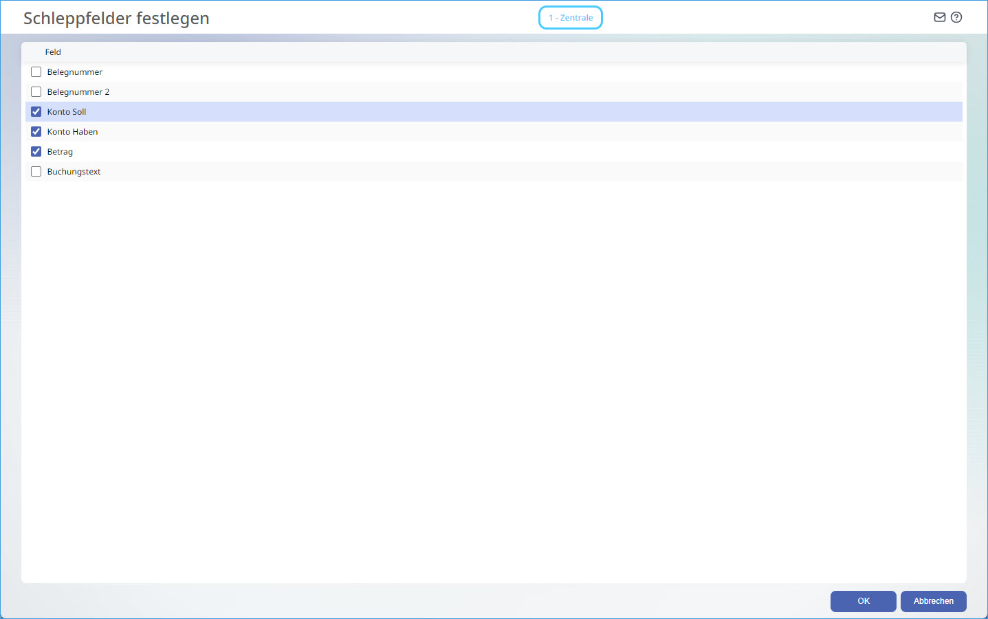 Die Buchungserfassung 45