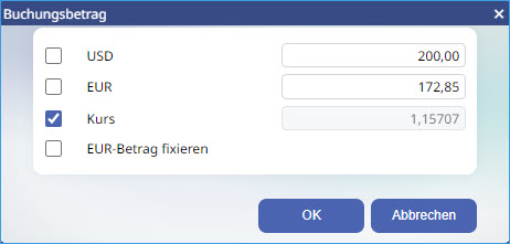 Die Buchungserfassung 31
