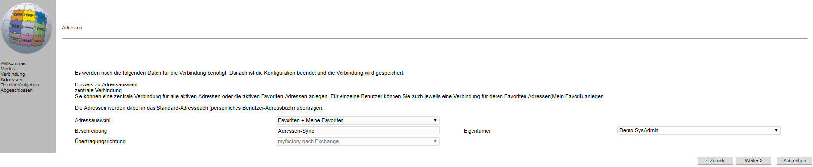 Exchange-Schnittstelle 28