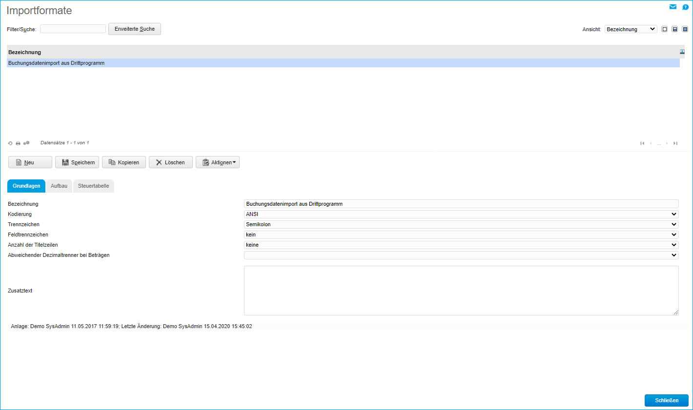 Register Grundlagen 0