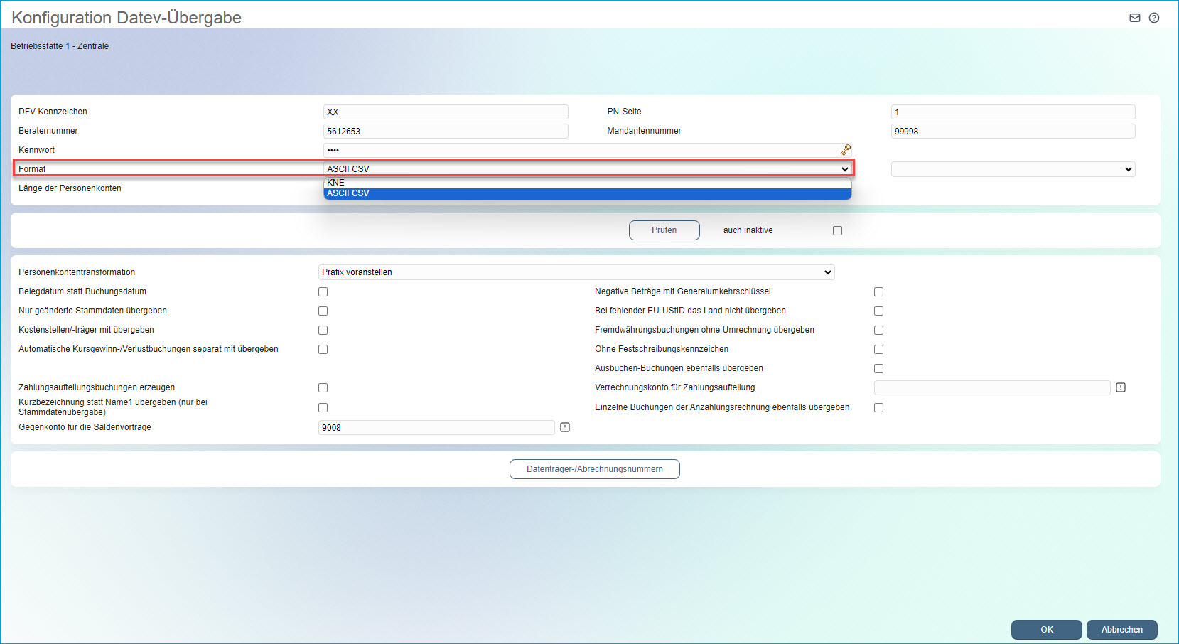 DATEV-Buchungsdatenservice-Troubleshooting 0
