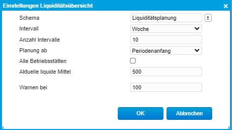 Planung anzeigen/berechnen 2