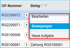 Übersicht Bereinigung Kunden 1