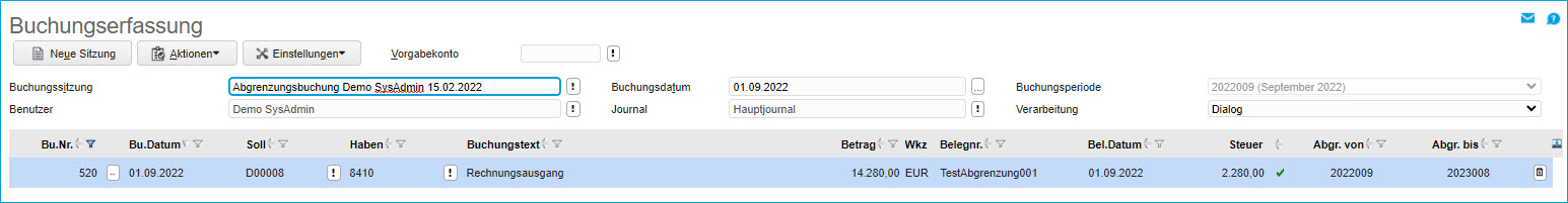 Abgrenzungsstapelprotokoll 3