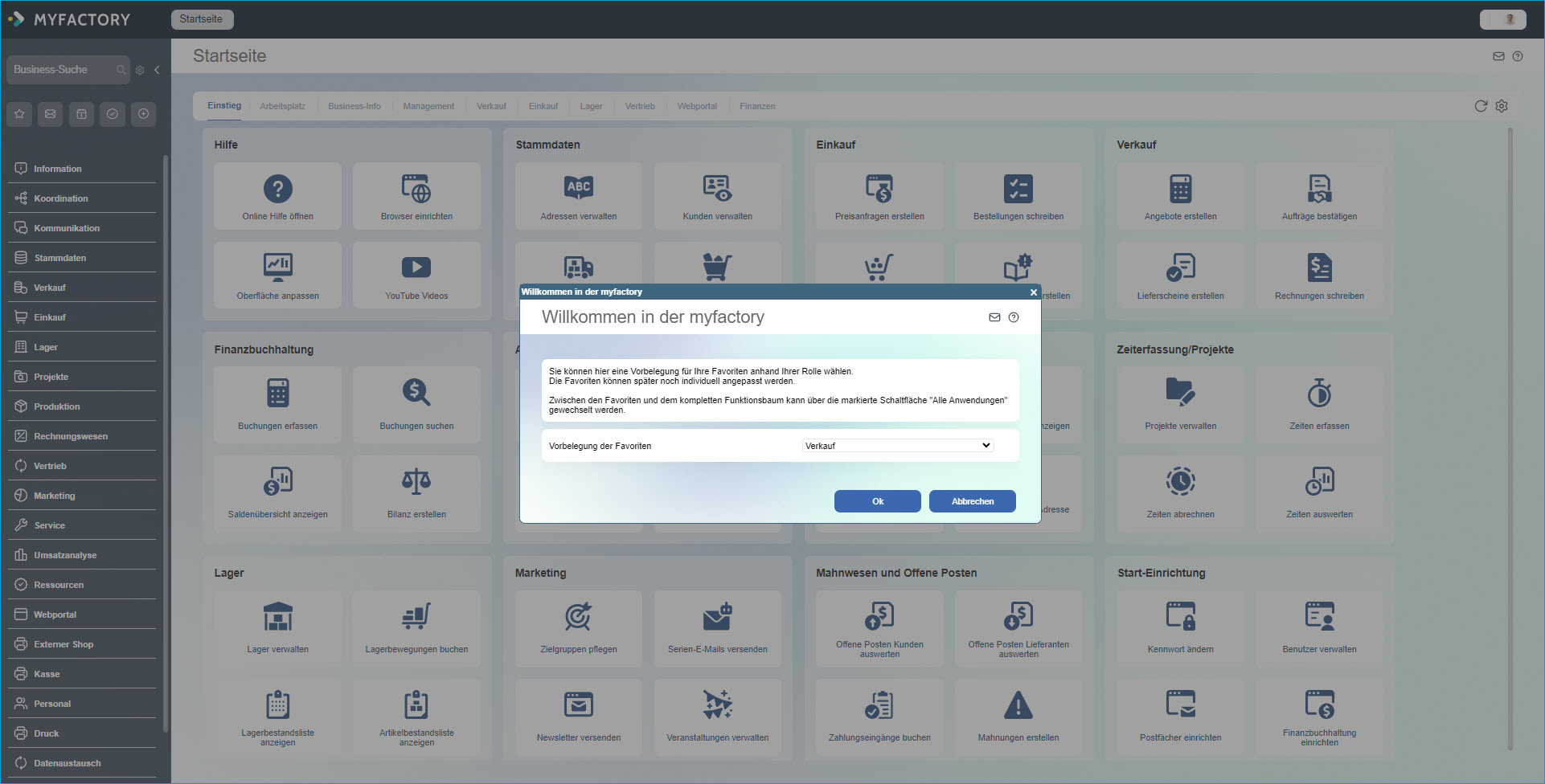 Favoriten verwalten 18