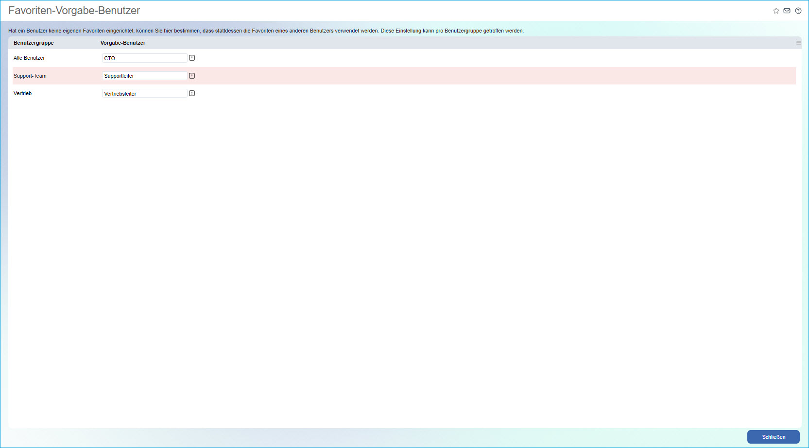 Favoriten verwalten 23