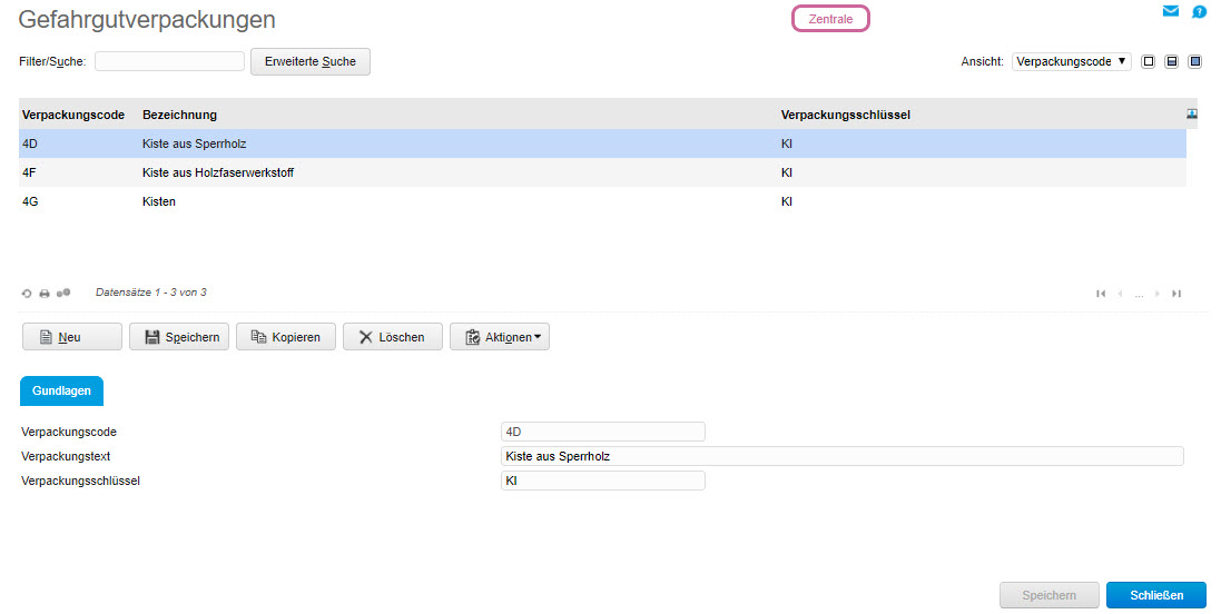 Gefahrgutverpackungen 0