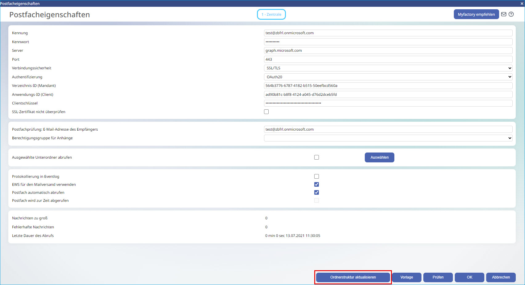 Meine Postfächer 93