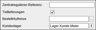 Konsignationslieferung 0