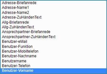 Kopf- und Fußtexte 1