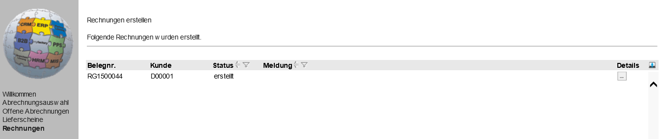 Kunden Zeitenabrechnung 3